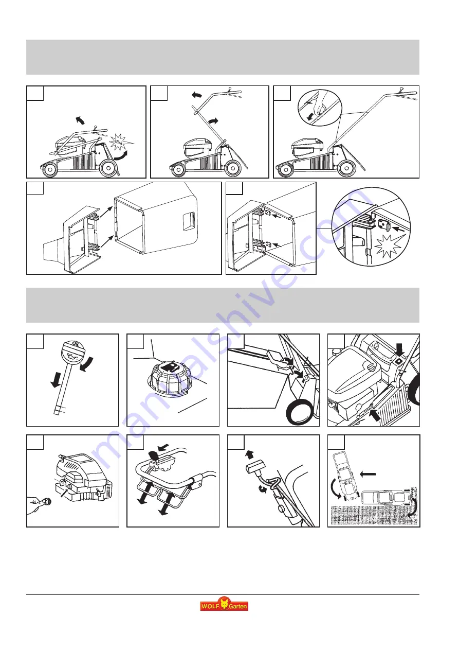 Wolf Garten HBM 40 B Скачать руководство пользователя страница 3