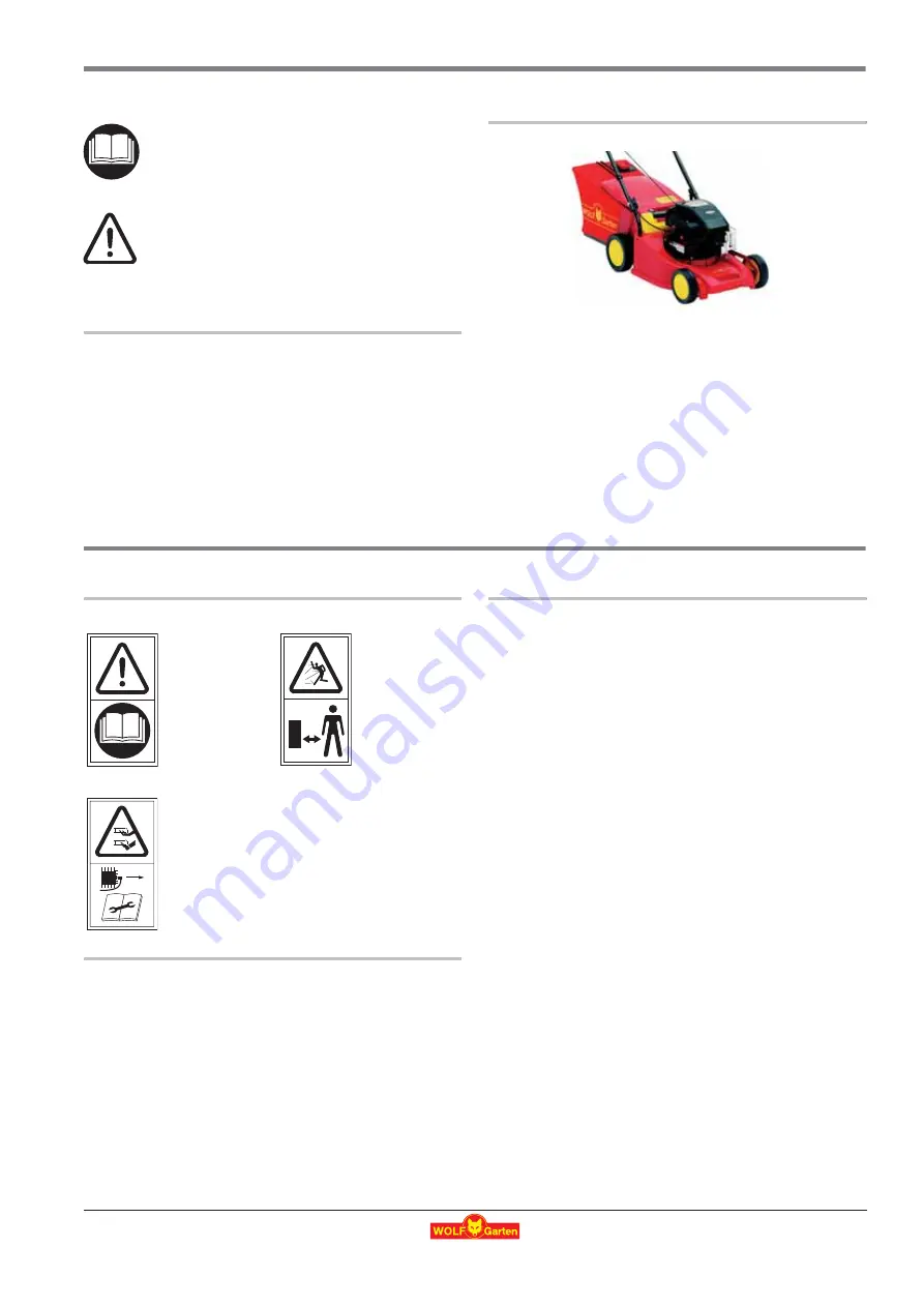 Wolf Garten HBM Power 46 BA Скачать руководство пользователя страница 16