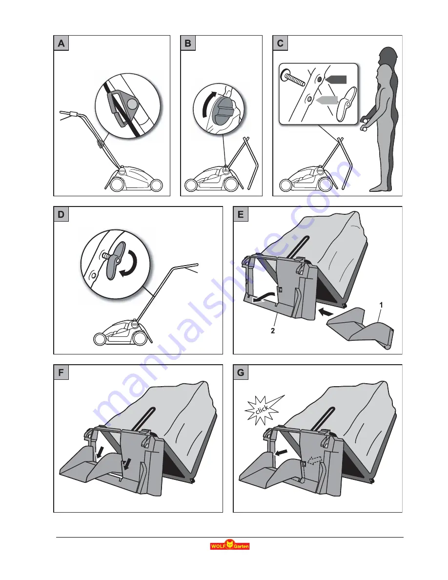 Wolf Garten Power 1500 Instruction Manual Download Page 2