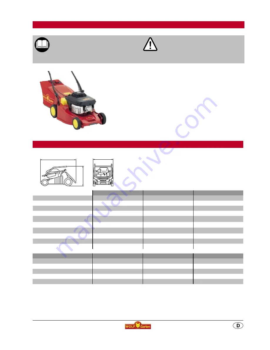 Wolf Garten Power Edition 40 K Instruction Manual Download Page 6