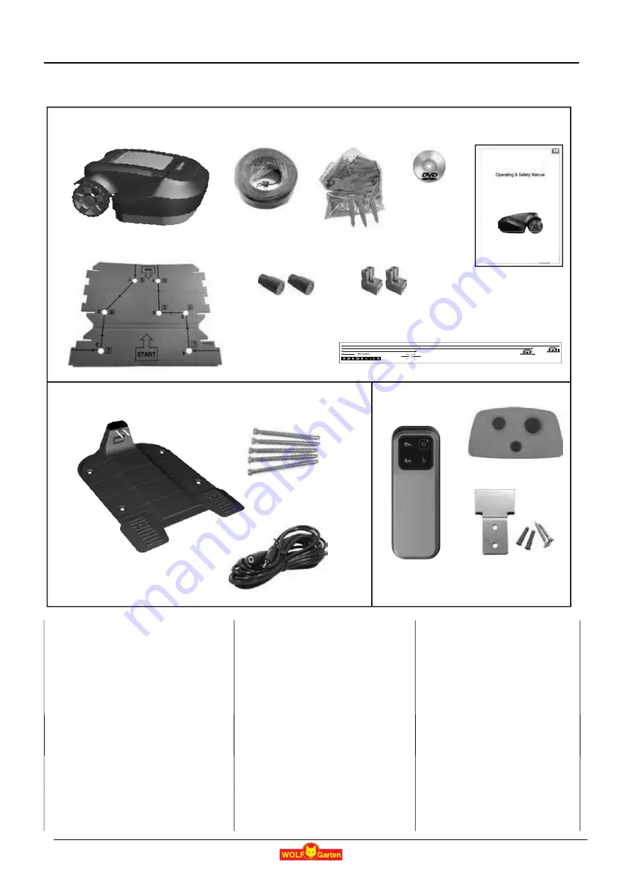 Wolf Garten Robo Scooter 1800 Original Operating Instructions Download Page 110