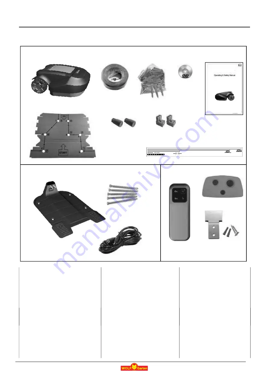 Wolf Garten Robo Scooter 1800 Original Operating Instructions Download Page 263