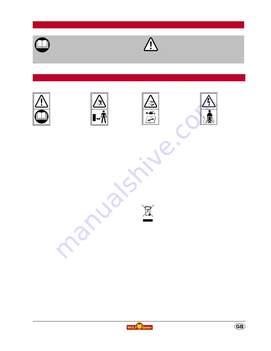 Wolf Garten TC 32 LE Instruction Manual Download Page 10