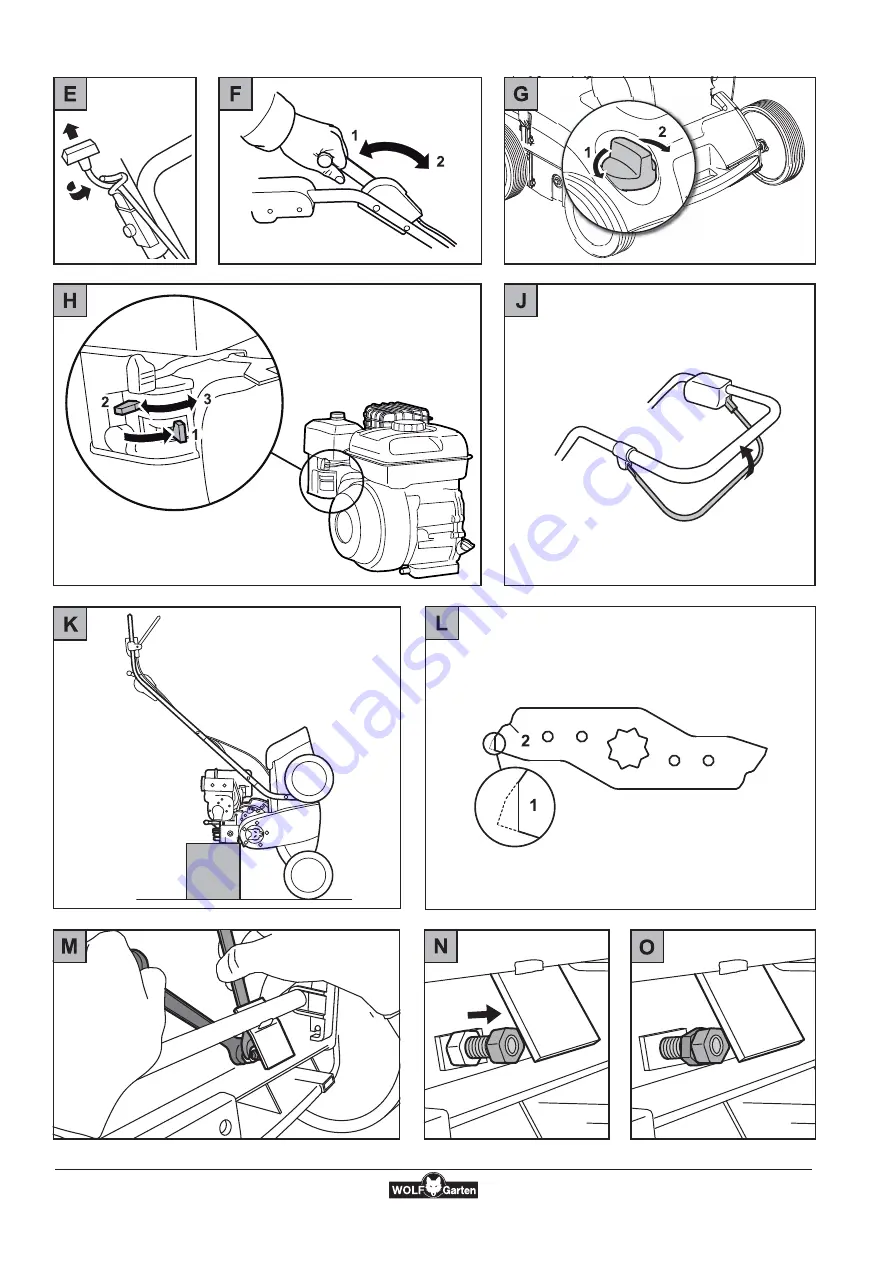 Wolf Garten UV 35 B Скачать руководство пользователя страница 3