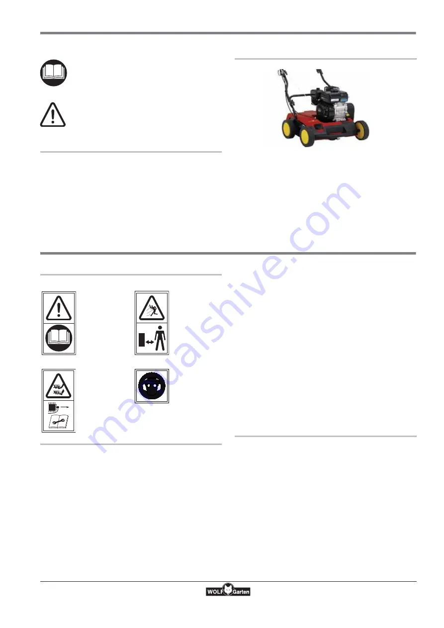 Wolf Garten UV 35 B Original Operating Instructions Download Page 14