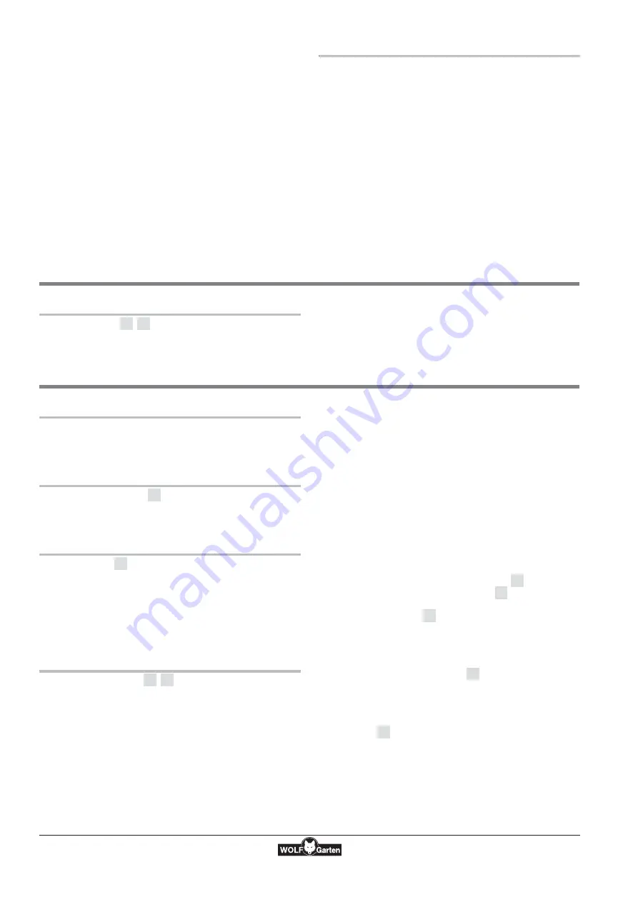 Wolf Garten UV 35 B Original Operating Instructions Download Page 55