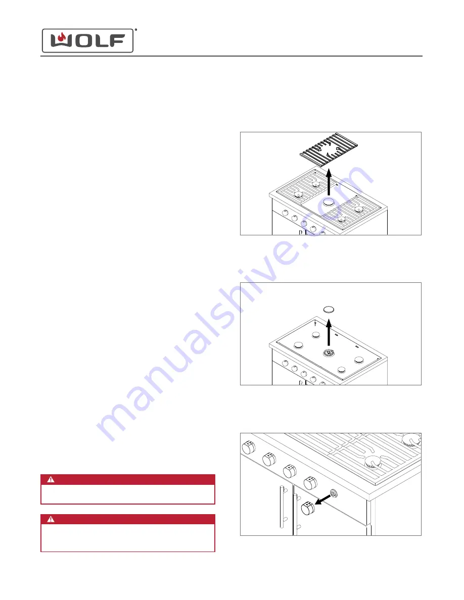 Wolf CG365P/S Manual Download Page 14