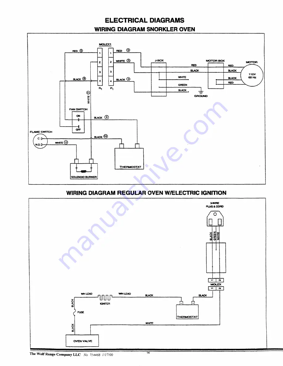 Wolf CHR Installation & Operation Owner'S Manual Download Page 13