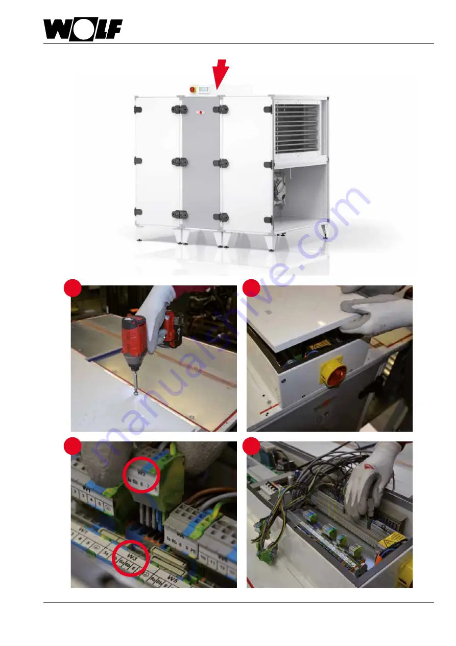 Wolf CRL-A-1300 Installation And Maintenance Instructions Manual Download Page 23