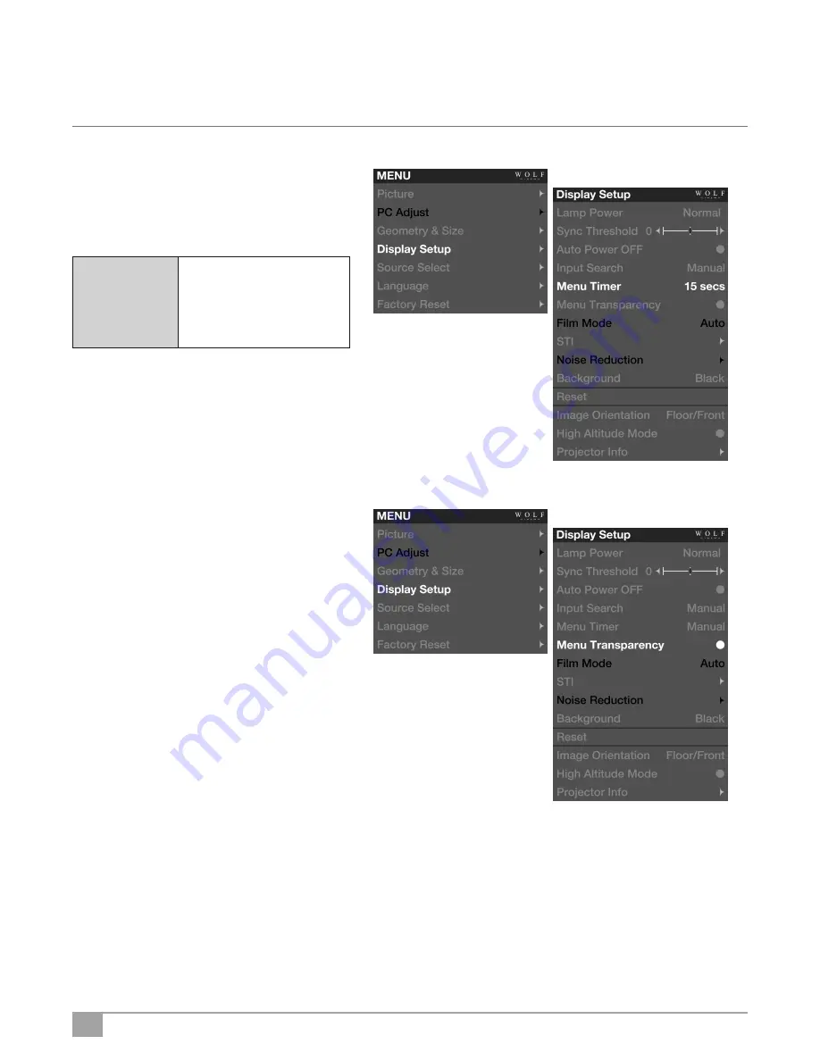 Wolf DCL-200 FD User Manual Download Page 35