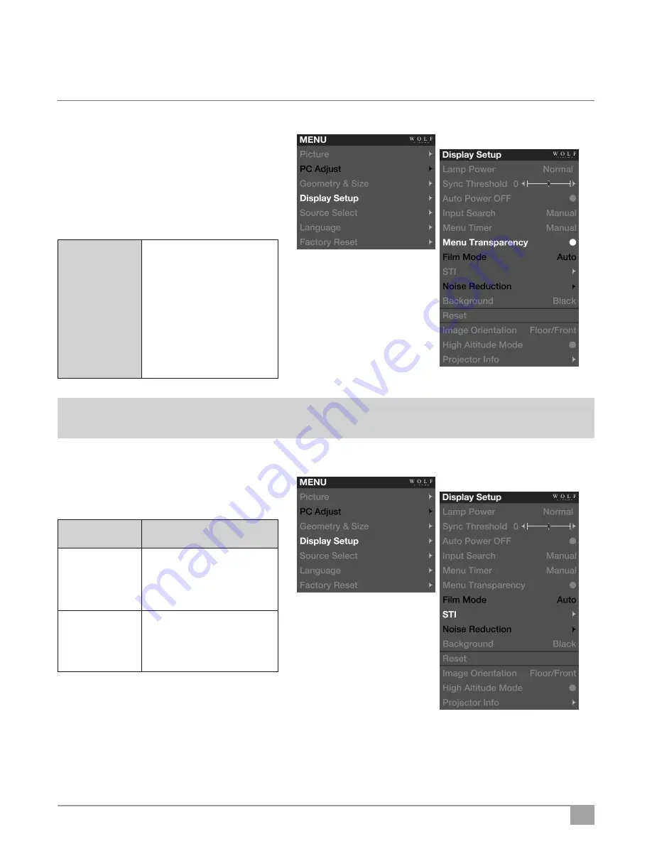 Wolf DCL-200 FD User Manual Download Page 36