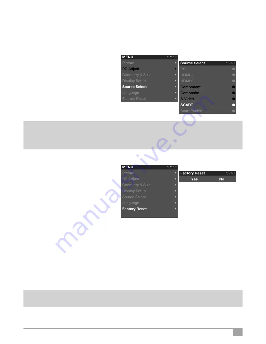 Wolf DCL-200 FD User Manual Download Page 40