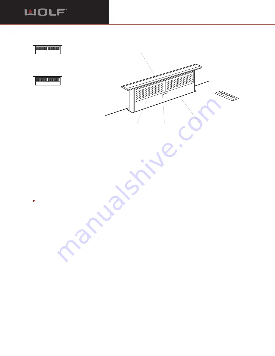 Wolf DD30I Planning Information Download Page 1