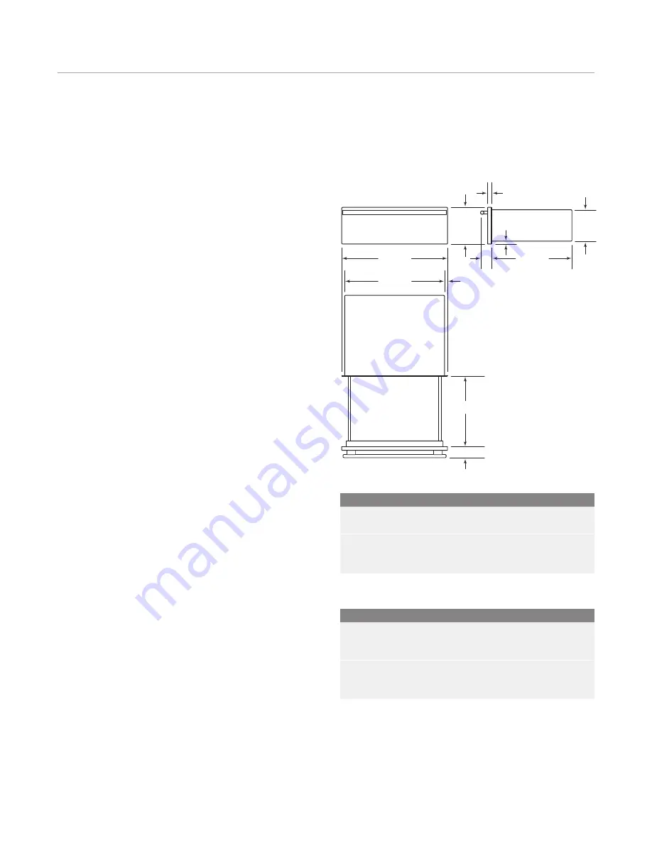 Wolf ICBCT15G/S Design Manual Download Page 13