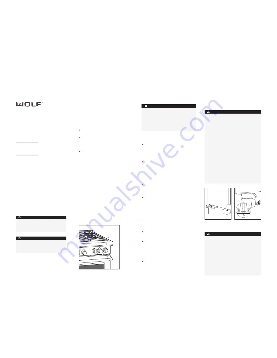 Wolf ICBDF304 Installation Instructions Manual Download Page 50