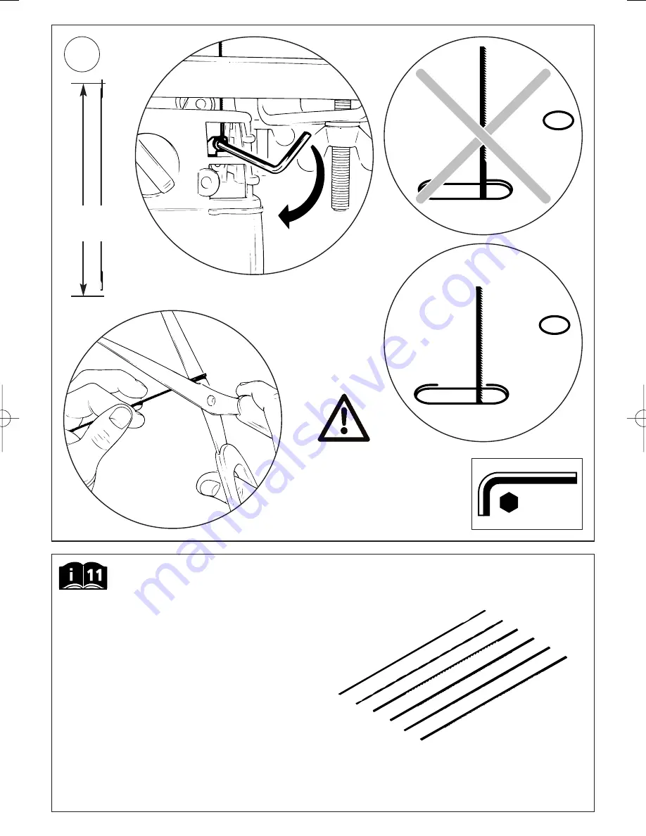 Wolfcraft Jigsaw 6198 Operating Instructions Manual Download Page 16