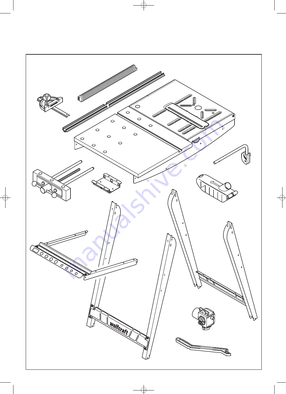 Wolfcraft MASTER cut 1000 Translation Of The Original Operating Instructions Download Page 2