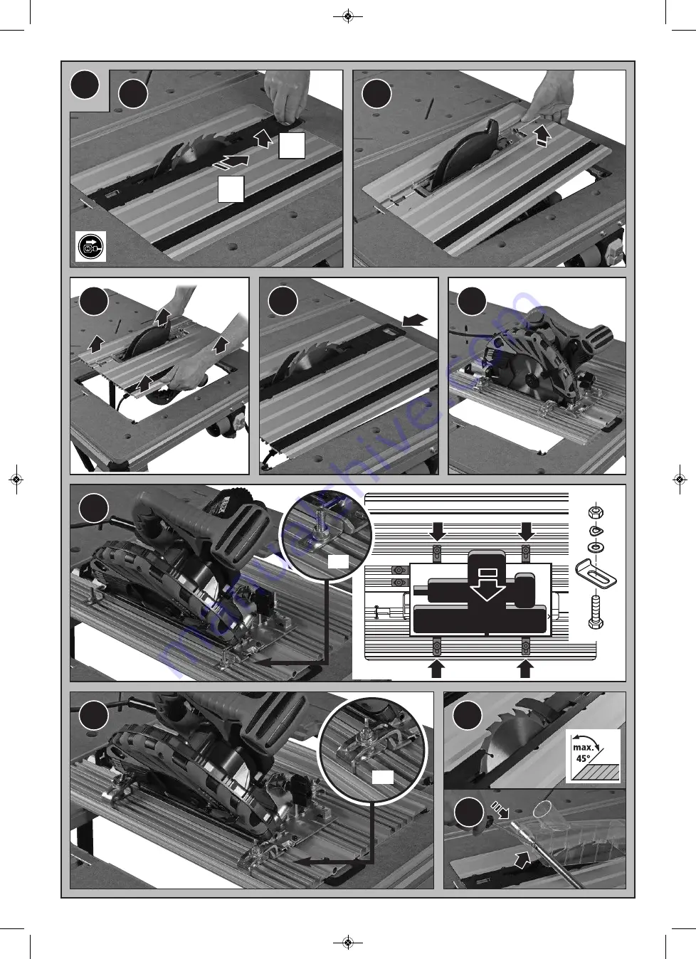 Wolfcraft MASTER cut 2500 Translation Of The Original Operating Instructions Download Page 14