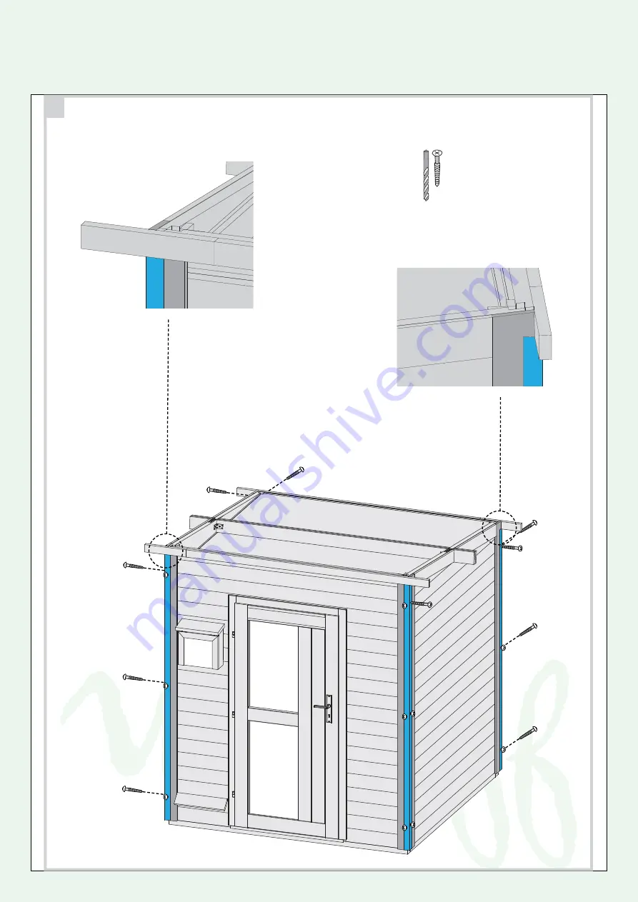 Wolff Finnhaus Lenja 40 basic Building Instructions Download Page 41