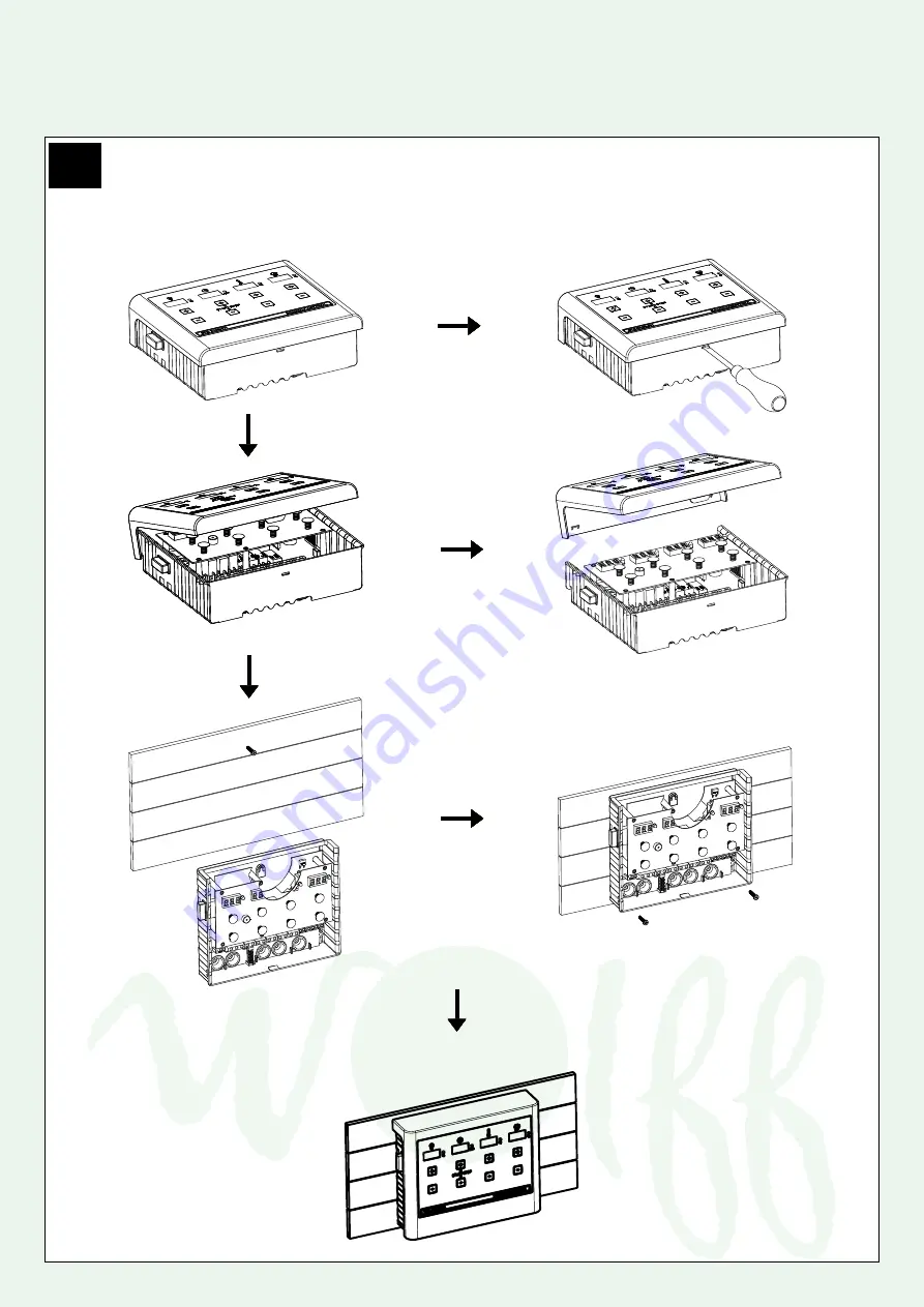 Wolff Finnhaus Melina 40-B Building Instructions Download Page 191