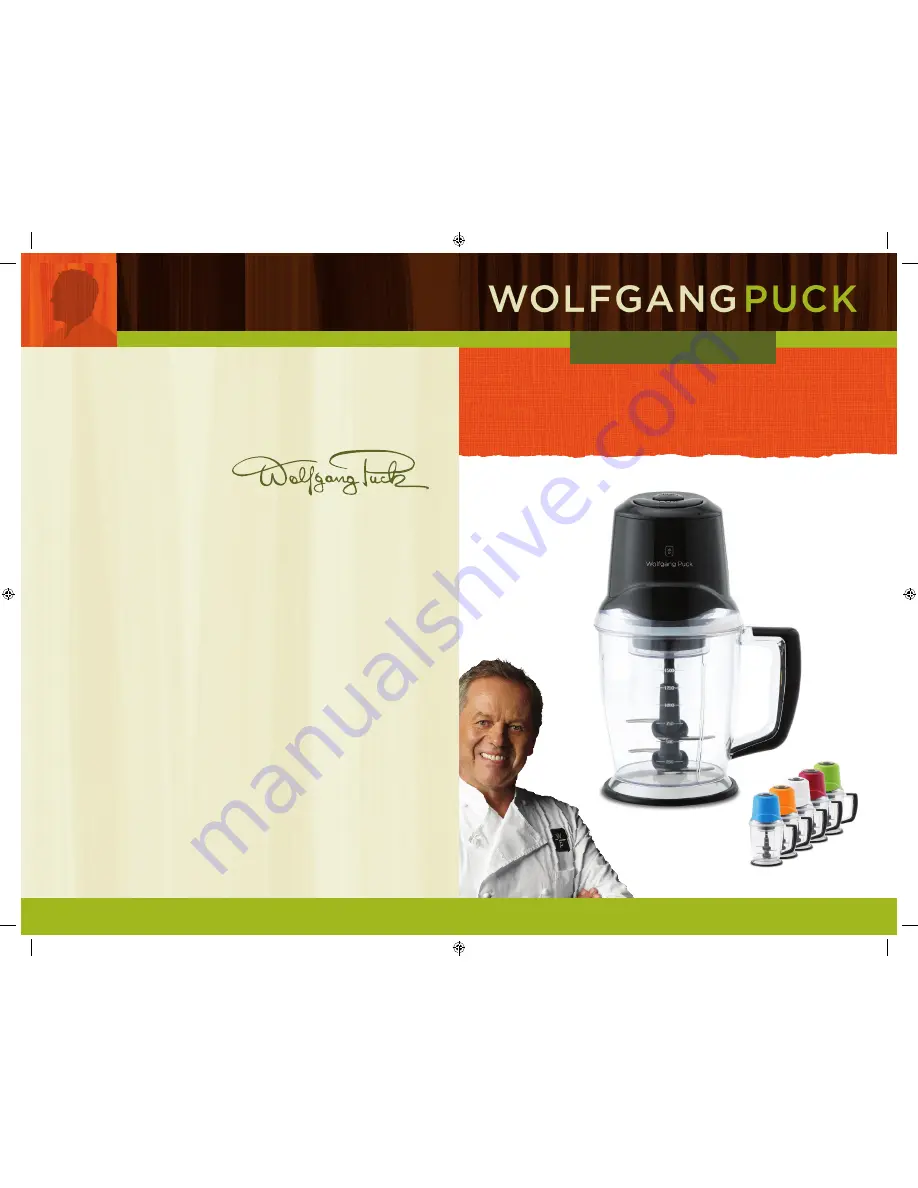 Wolfgang Puck BQBC0010 Use And Care Manual Download Page 1