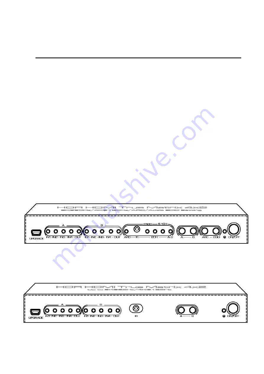 WolfPack HDTVHDMX0016M1 User Manual Download Page 1