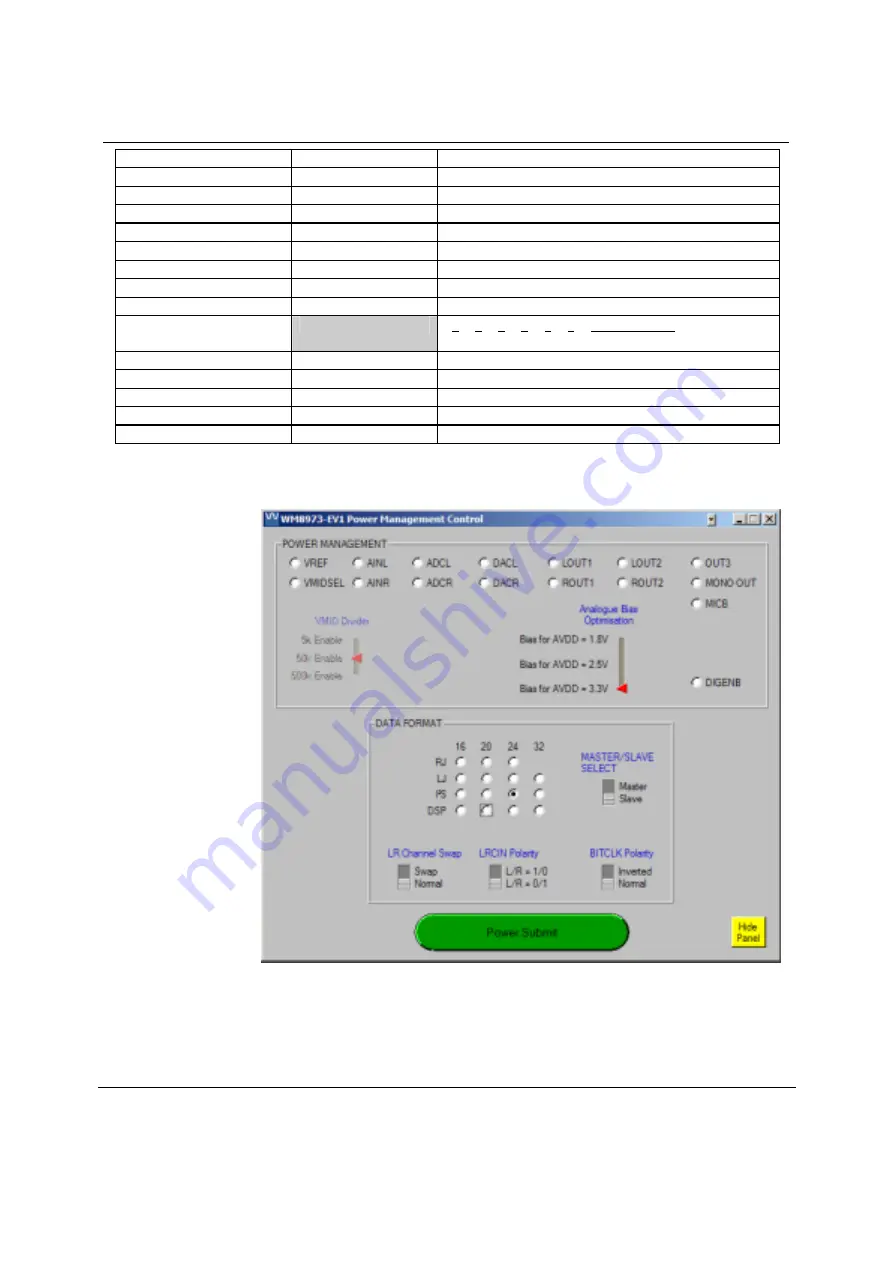 Wolfson WM8973-EV1B Скачать руководство пользователя страница 16