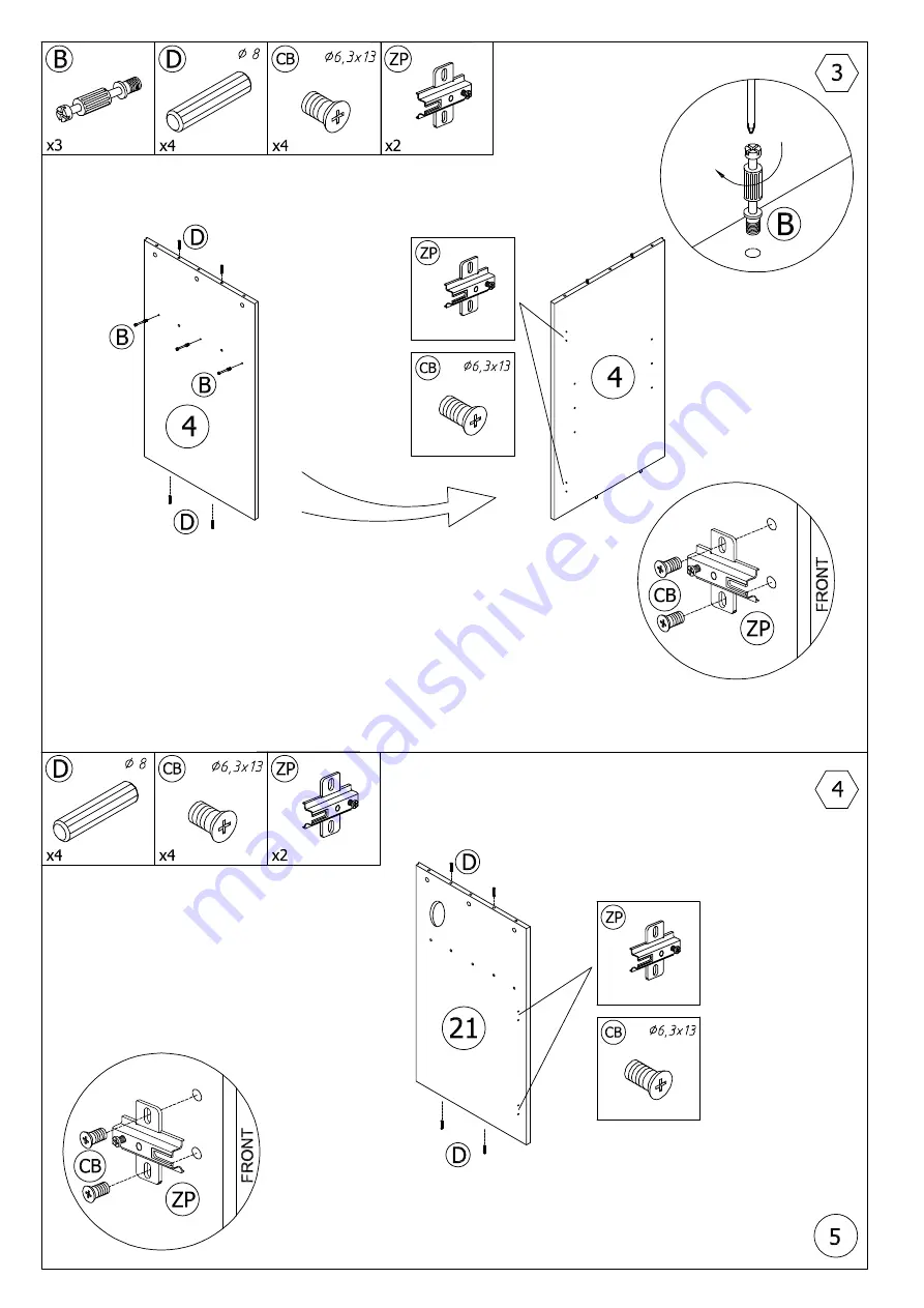 Woltra SILKEBORG SI-43 Assembly Instructions Manual Download Page 5