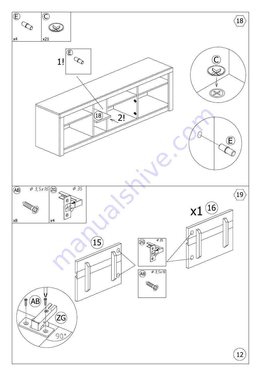 Woltra SILKEBORG SI-43 Assembly Instructions Manual Download Page 12