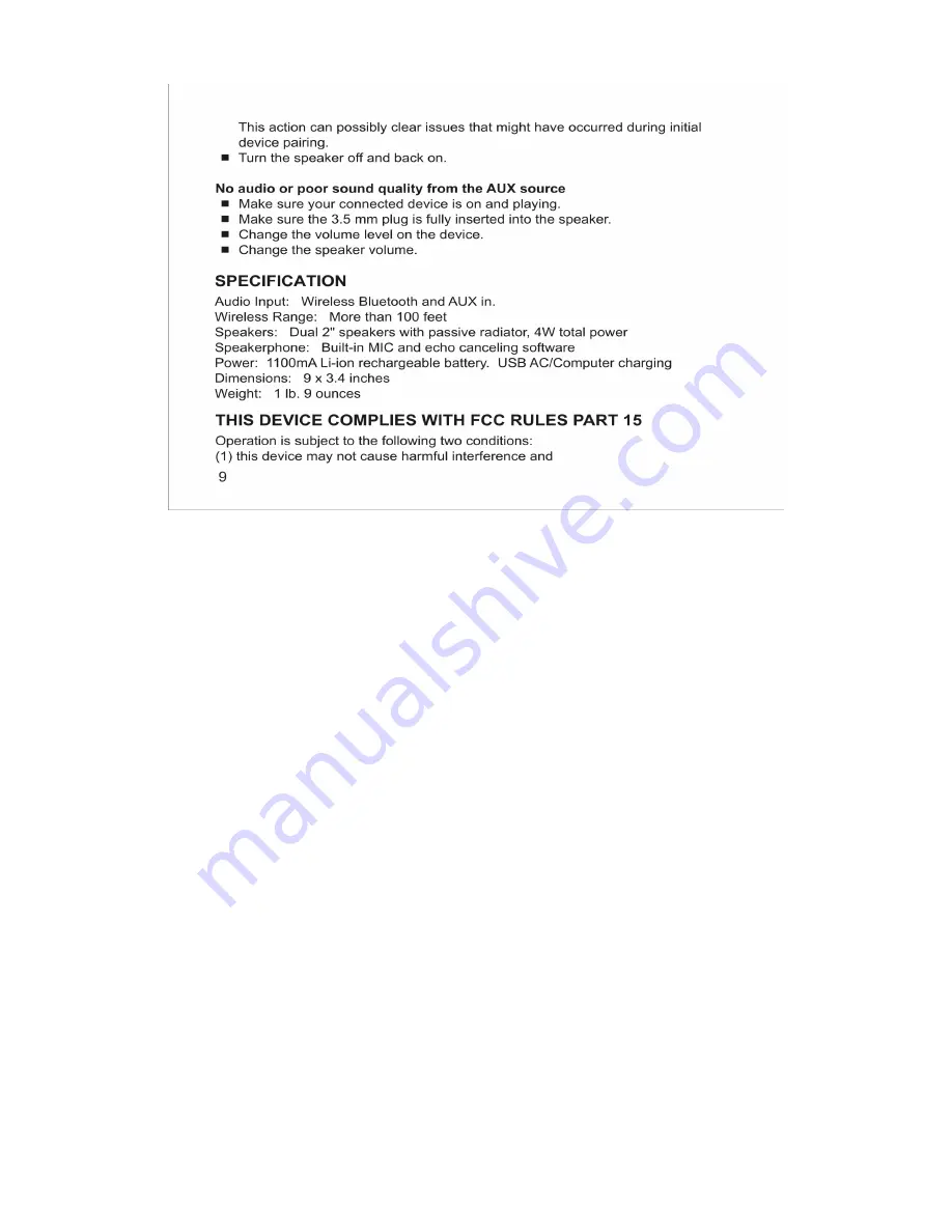 Wolverine BTunes100 User Manual Download Page 10