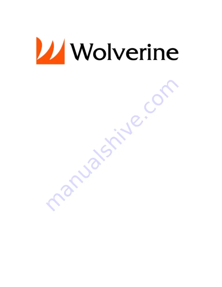 Wolverine ESP 5000 User Manual Download Page 1