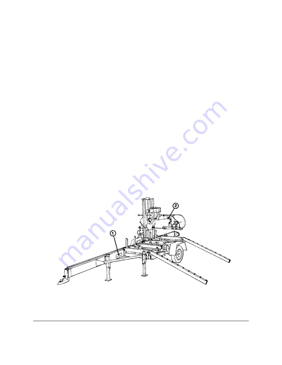 Wood-mizer 1992 LT30HD Operation & Maintenance Manual Download Page 4