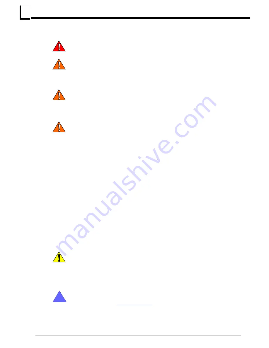 Wood-mizer A/DH5 Safety, Setup, Operation & Maintenance Manual Download Page 12