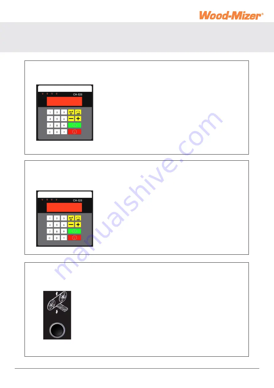 Wood-mizer HR250 Operation Manual Download Page 26