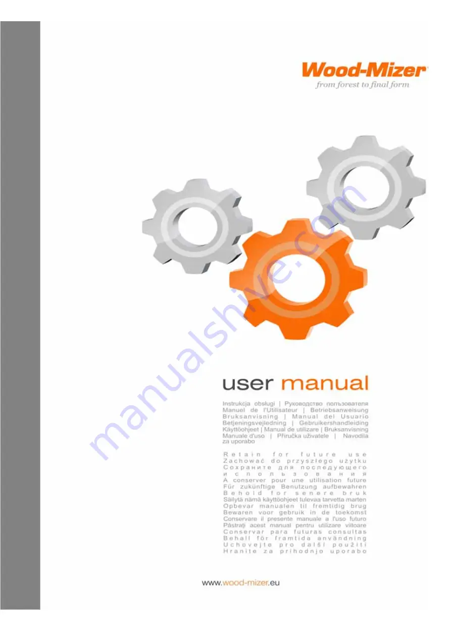 Wood-mizer LT15M2 D10 Скачать руководство пользователя страница 1