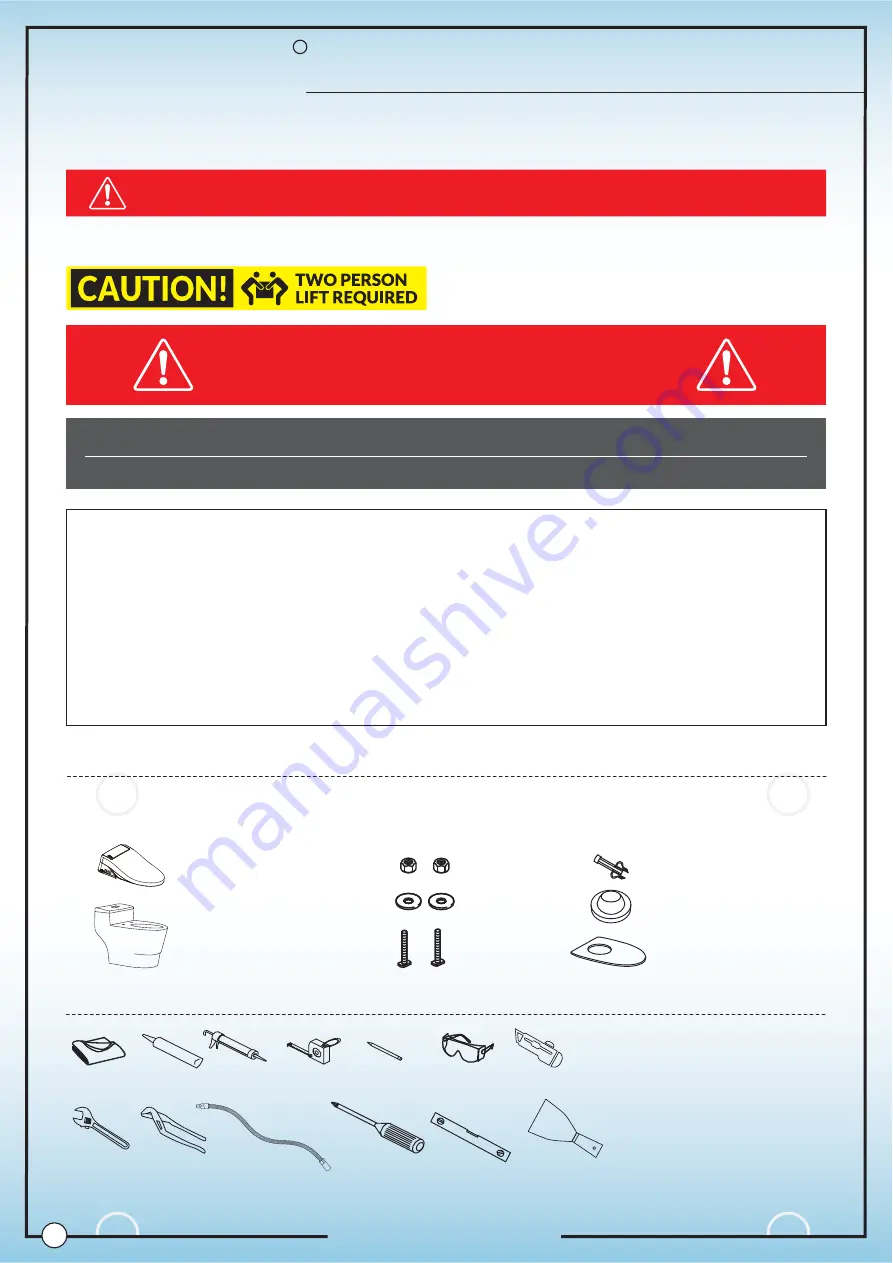 Woodbridge T-0737 Installation And Care Manual Download Page 2