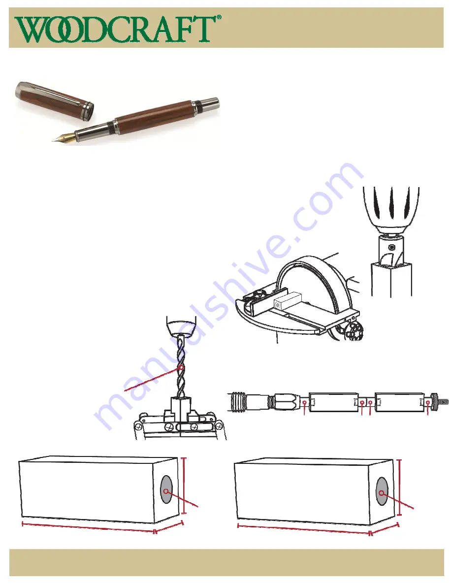 Woodcraft 0405/R-6-CHR-1 Quick Start Manual Download Page 1