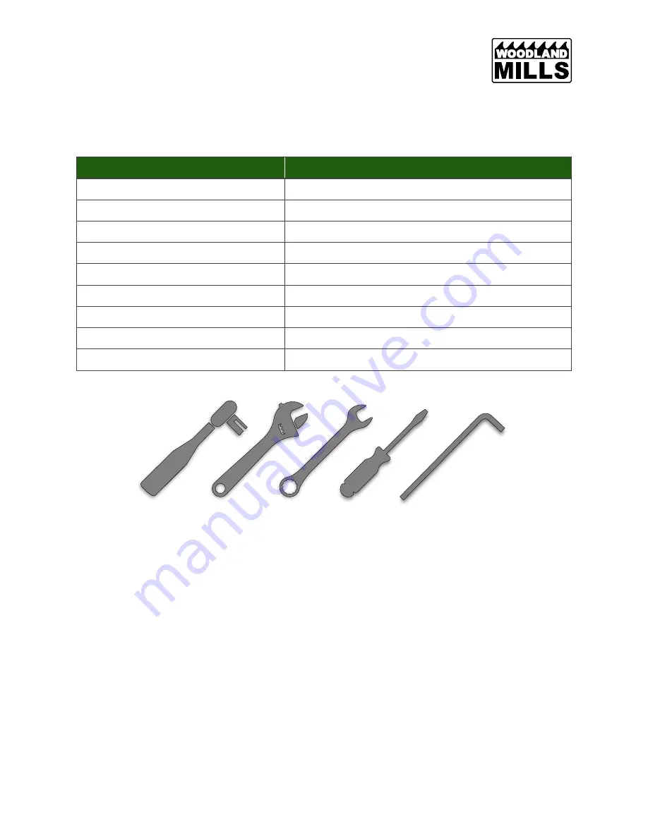 Woodland Mills MULTILANDER Operator'S Manual Download Page 11