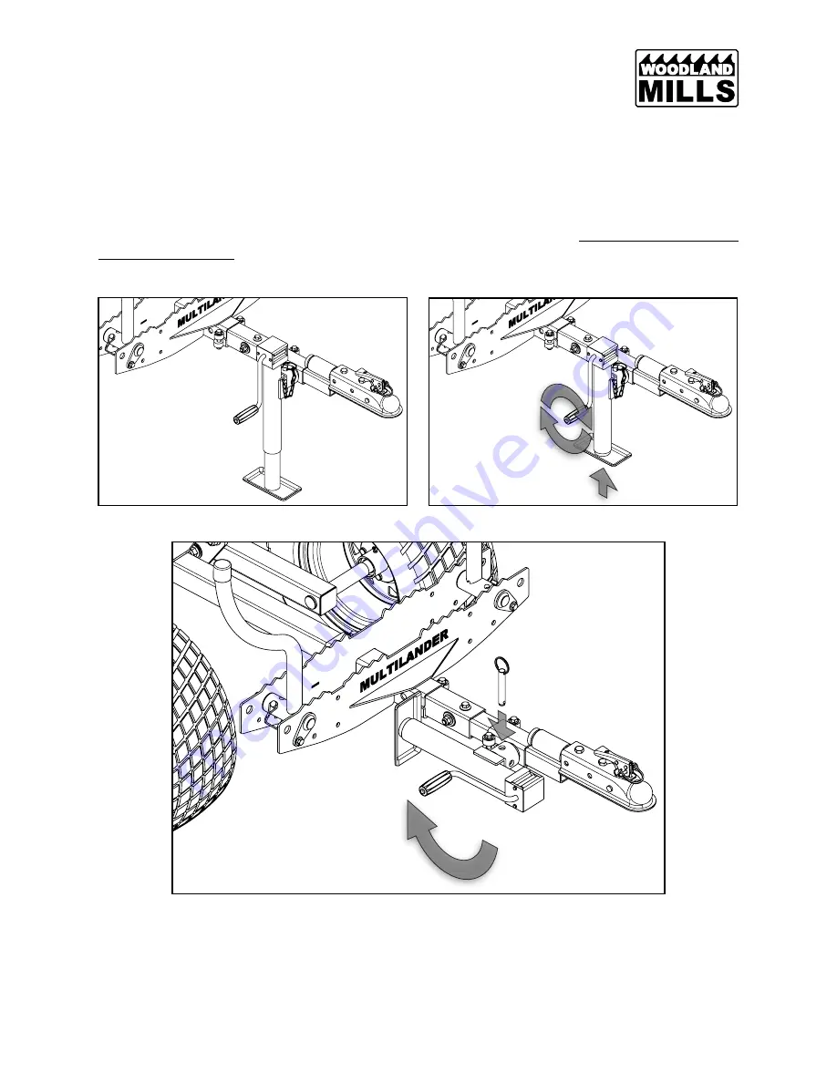 Woodland Mills MULTILANDER Operator'S Manual Download Page 36