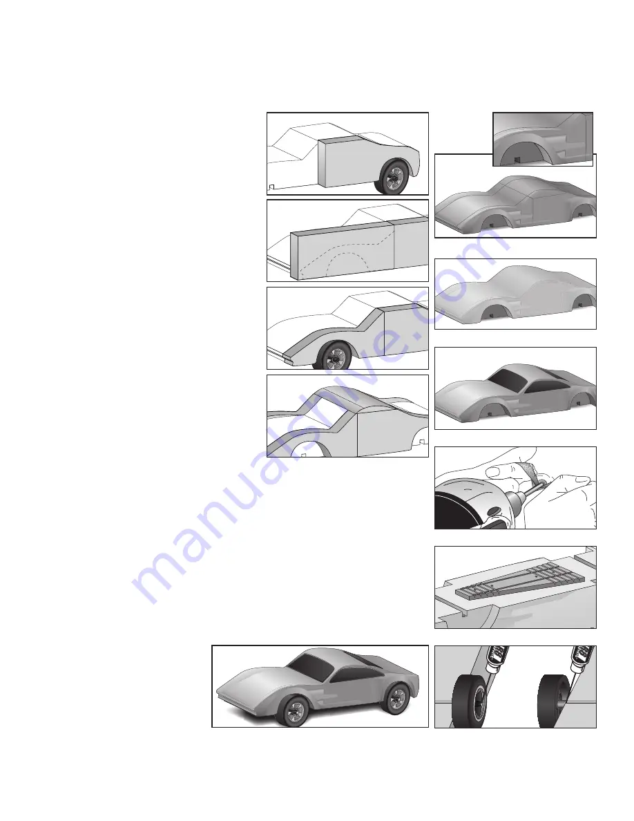 WOODLAND SCENICS PINECAR P4036 General Instructions Download Page 2