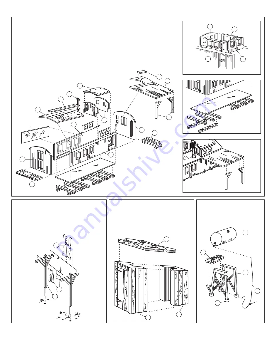 WOODLAND SCENICS Possum Hollow  TS151 Скачать руководство пользователя страница 2