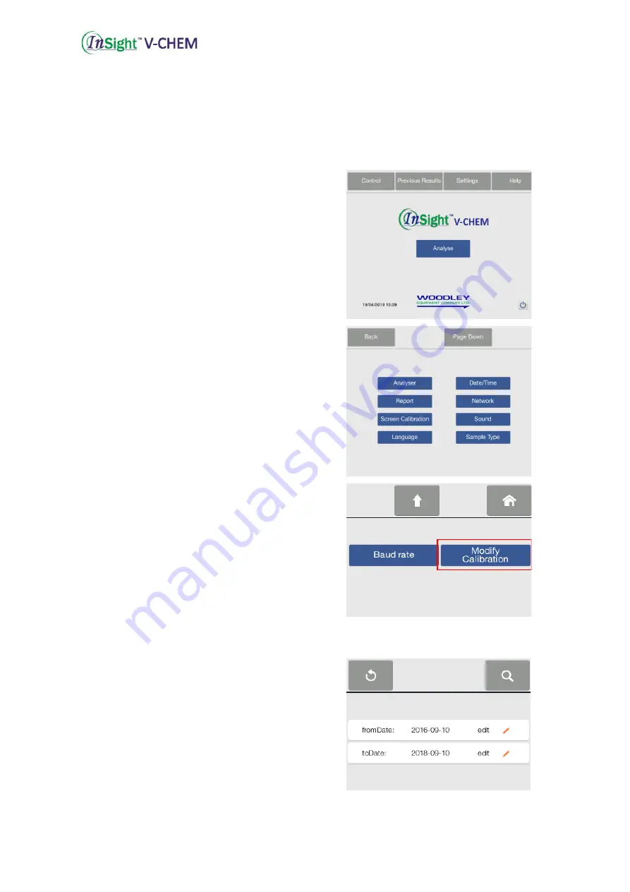 Woodley InSight V-CHEM Service Manual Download Page 38