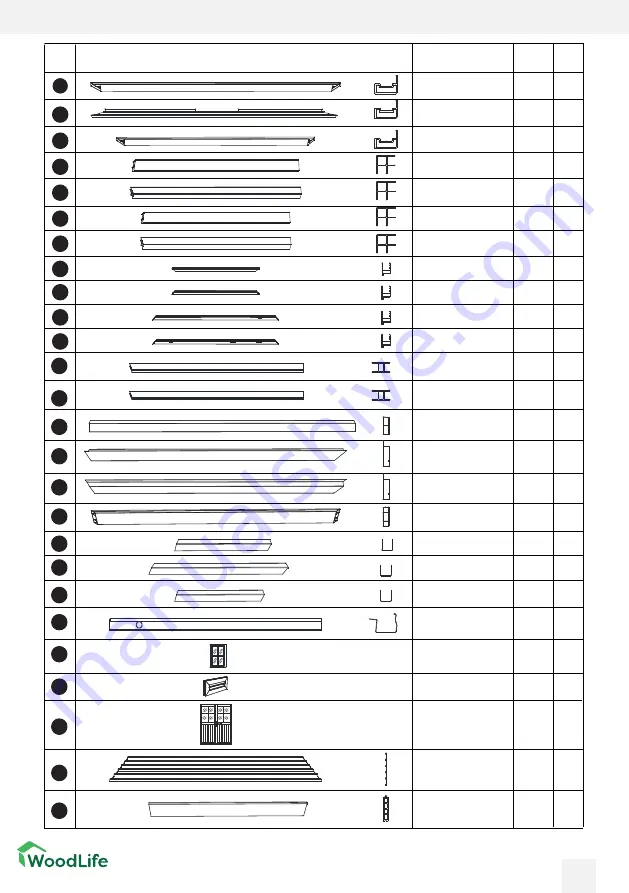 WoodLife Garden 17348 Installation Instructions Manual Download Page 6