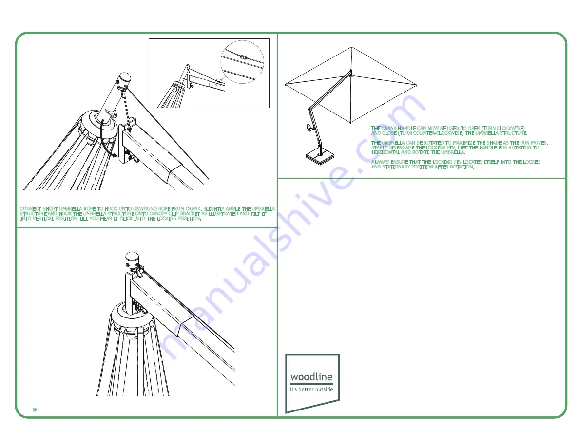 Woodline CORAL BAY CONCORDIA CLASSIC Manual Download Page 3