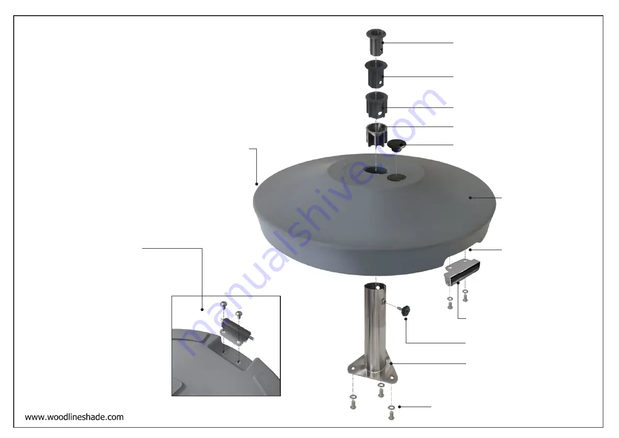 Woodline nemo Multifunctional Water Base Скачать руководство пользователя страница 2