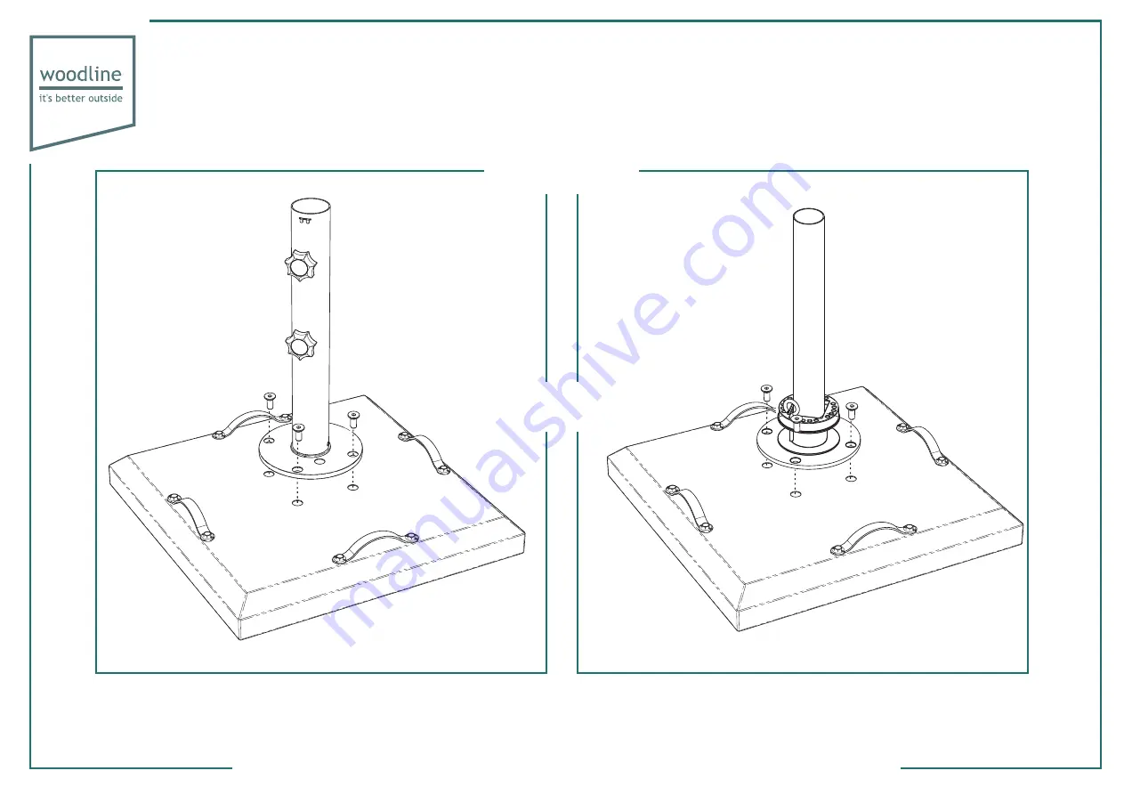 Woodline SHELL BASE KIT Скачать руководство пользователя страница 4