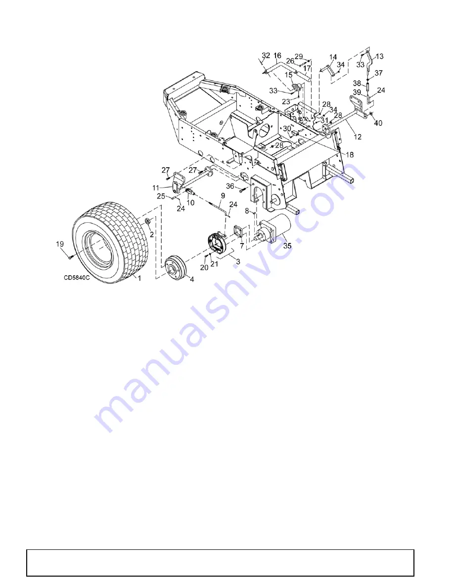 Woods Mov'n Machine FZ23B Operator'S Manual Download Page 42