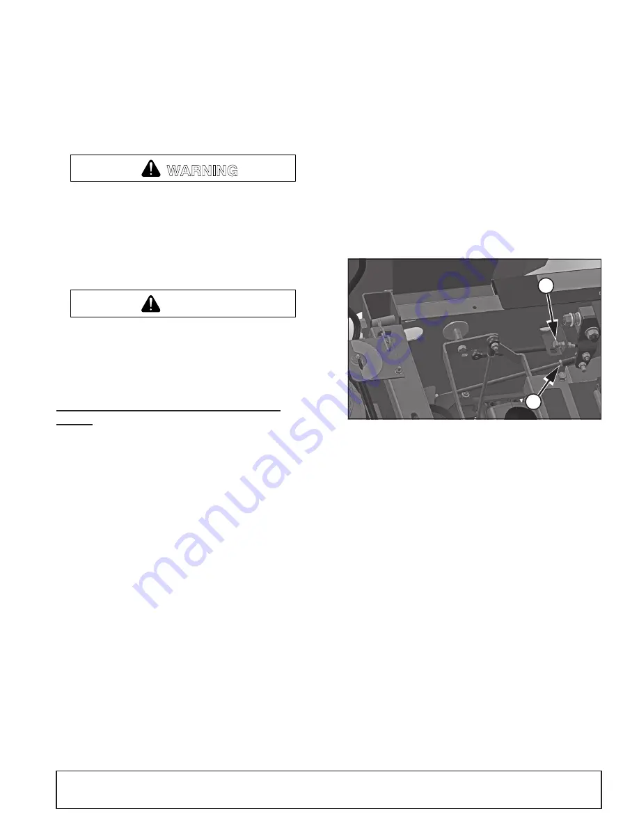 Woods MOW'N MACHINE FZ22-2 Operator'S Manual Download Page 21