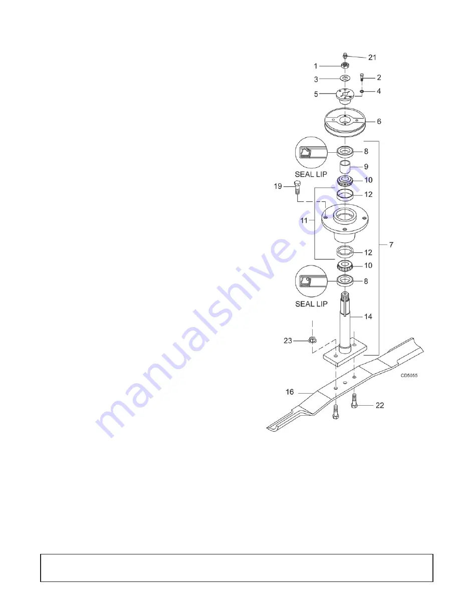 Woods PRD6000E Operator'S Manual Download Page 29