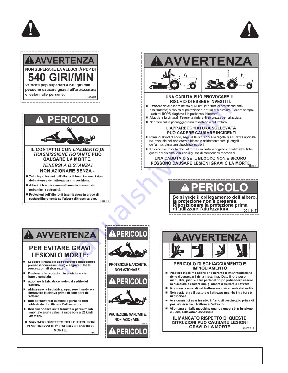 Woods PRD6000E Operator'S Manual Download Page 70